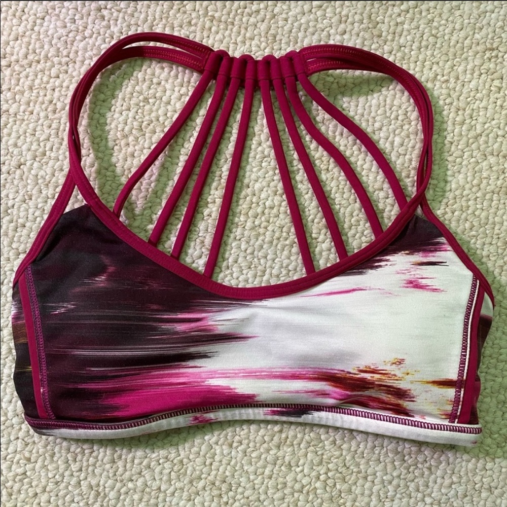 Lululemon Multicolored Sports Bra